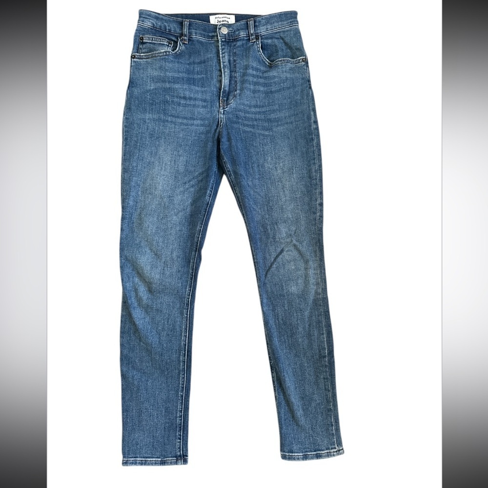 Reformation Jeans Blue Denim Organic Cotton Size 29 - Picture 2 of 8